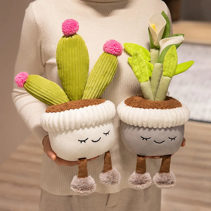 Calla Lily Potted Plant Plushie