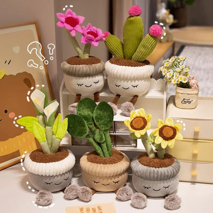 Calla Lily Potted Plant Plushie