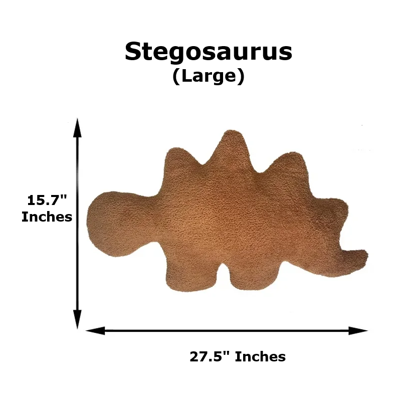 Stegosaurus Dinosaur Chicken Nugget Plush
