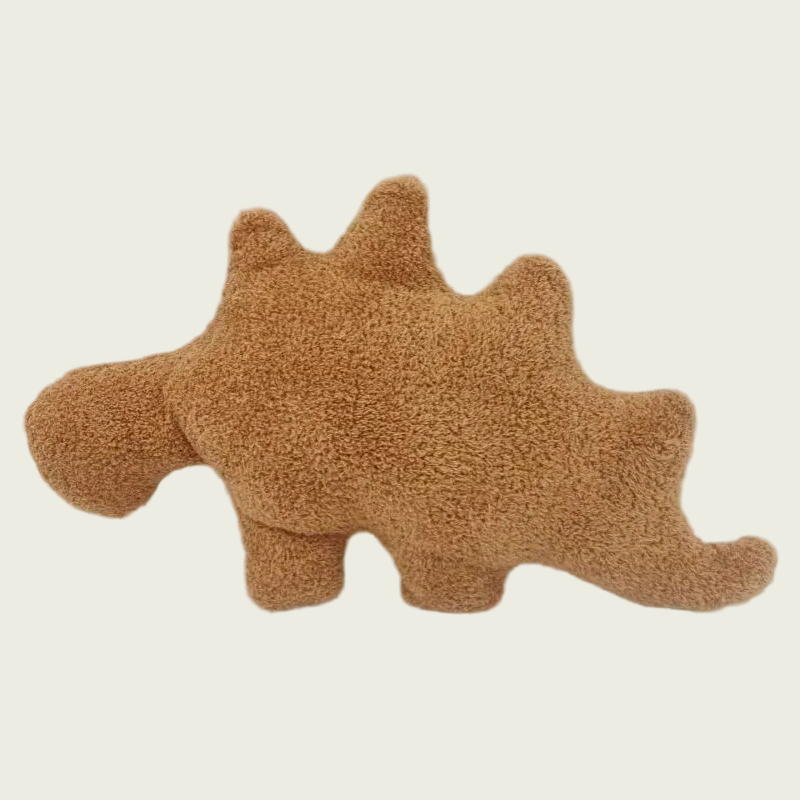 Stegosaurus Dinosaur Chicken Nugget Plush