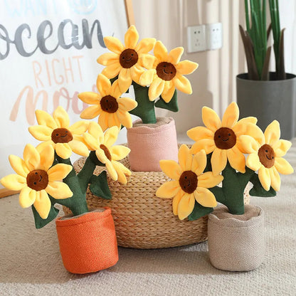 Sunflower Potted Plant Plushie