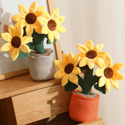 Sunflower Potted Plant Plushie