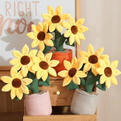 Sunflower Potted Plant Plushie