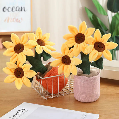 Sunflower Potted Plant Plushie