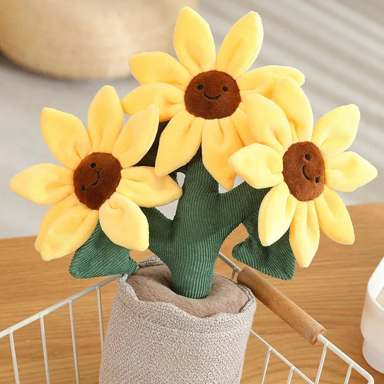 Sunflower Potted Plant Plushie