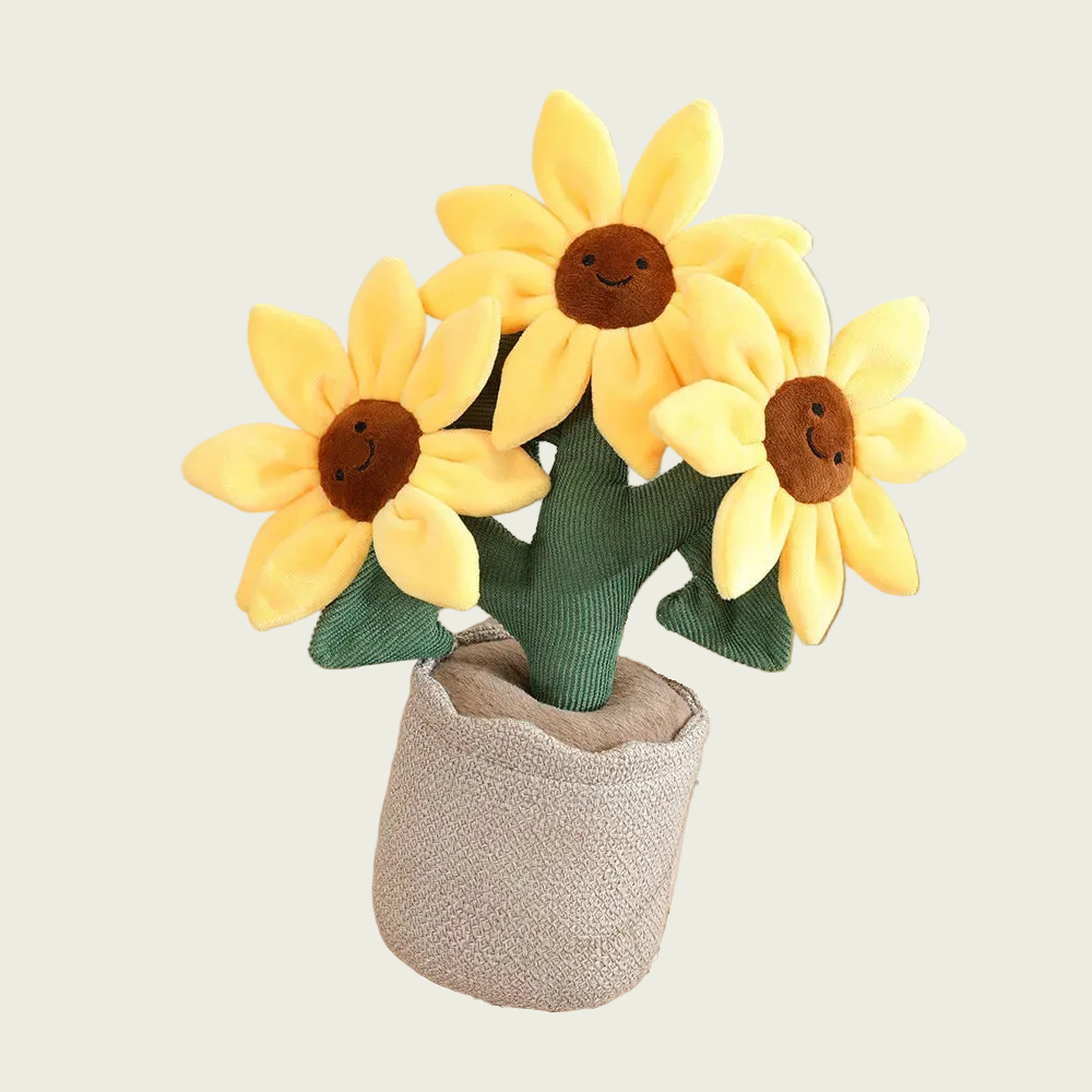 Sunflower Potted Plant Plushie