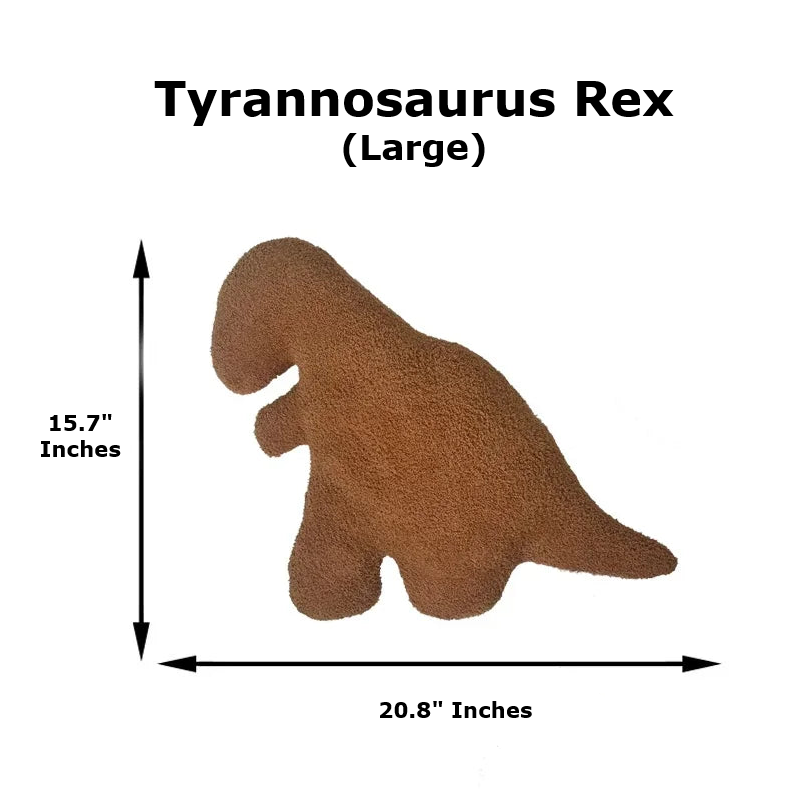 Tyrannosaurus Rex Dinosaur Chicken Nugget Plush