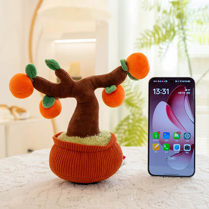 Mini Persimmon Tree Plush with Velcro