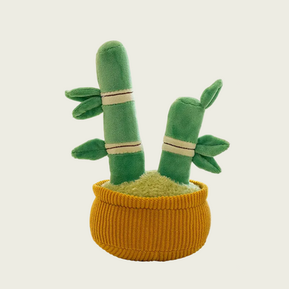 Mini Bamboo Plant Plush with Velcro
